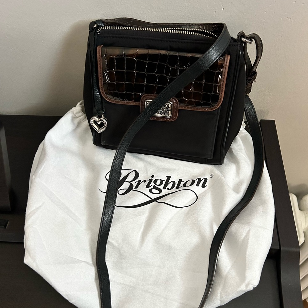Brighton Black and Brown Women's Bag